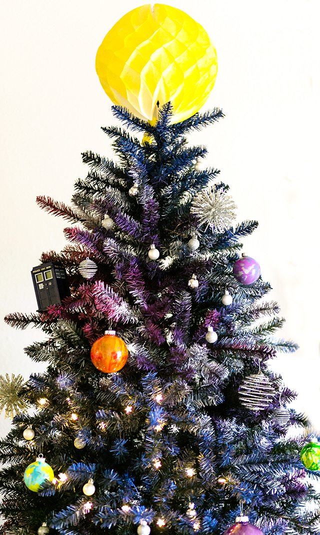 Doctor Who Galaxy Christmas Tree