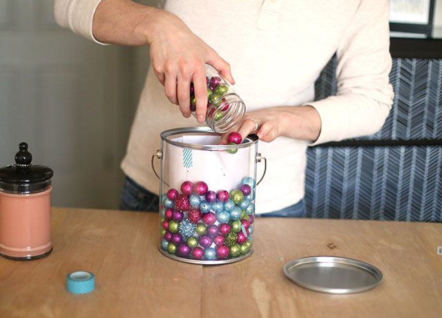 How to Wrap Christmas Presents - Candles Paint Can