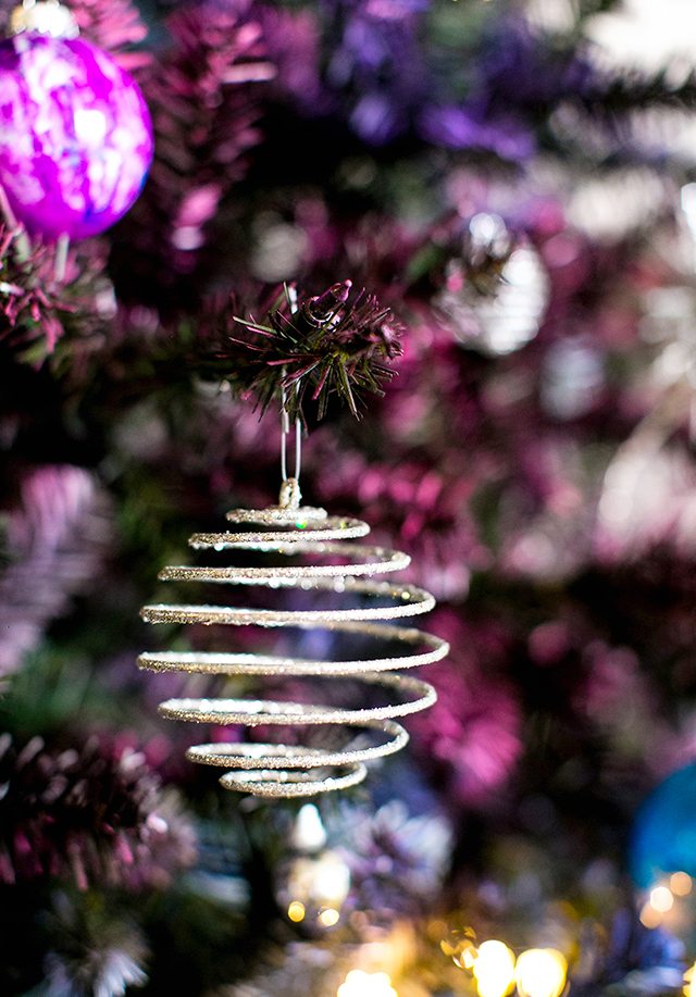 Outer Space Christmas Tree Ornaments