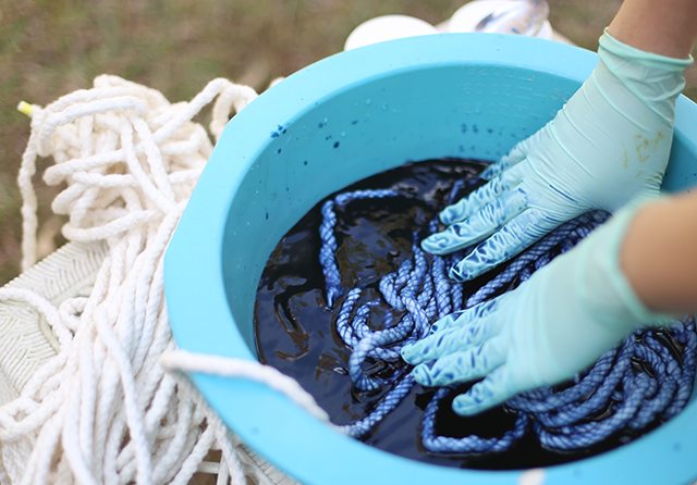 DIY Rope Basket 5