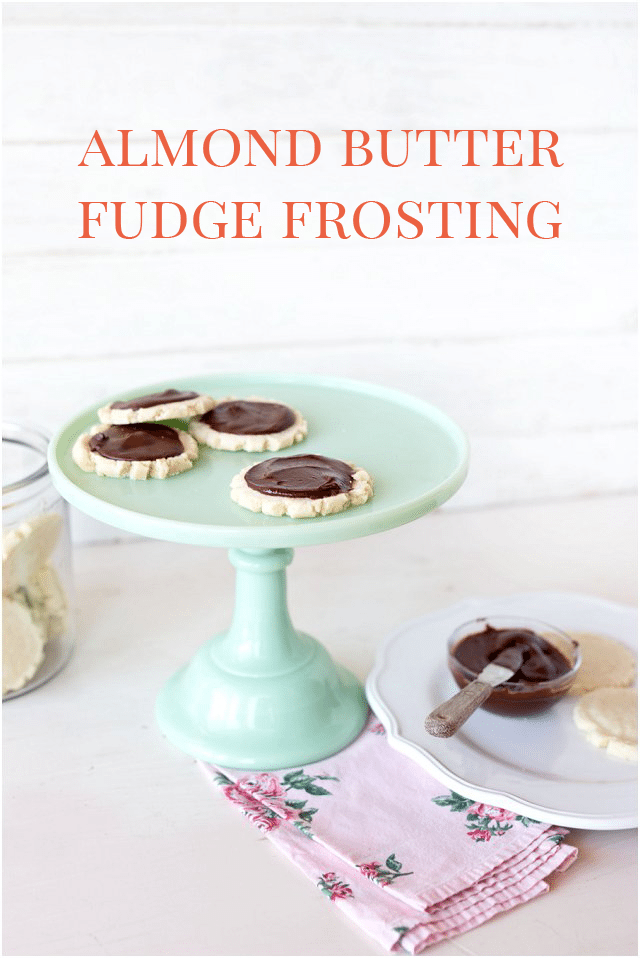 Almond Butter Fudge Frosting Recipe