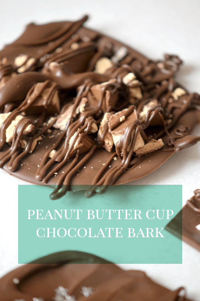 Peanut Butter Cup Chocolate Bark Recipe