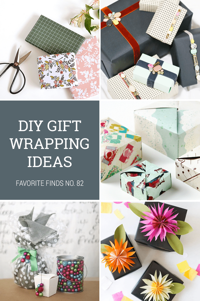 DIY Gift Wrap Ideas