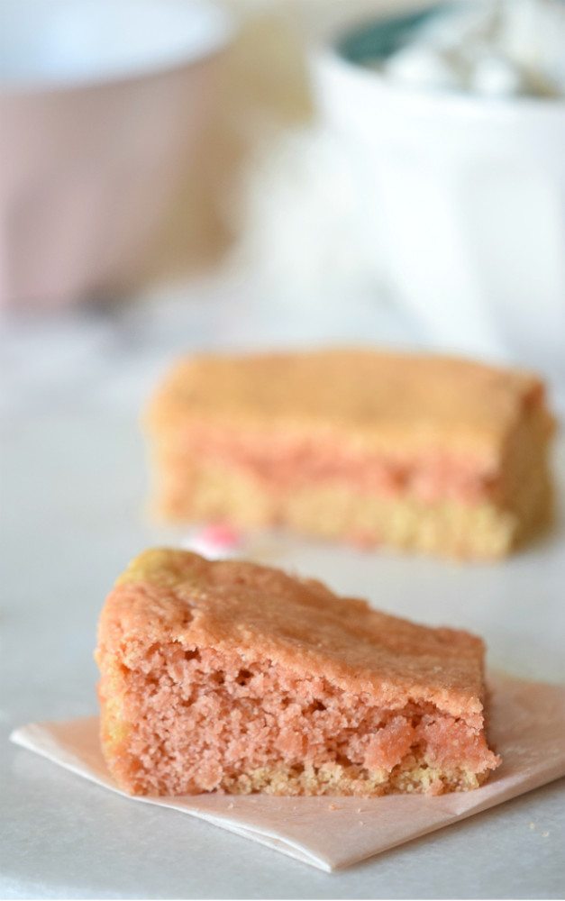 Pink Ombre Blondies