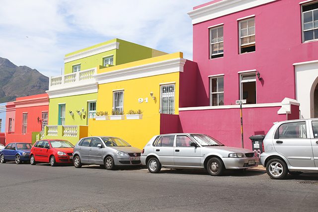 Cape Town Travel Guide - What to See - Bo Kaap Neighborhood with Colorful Houses