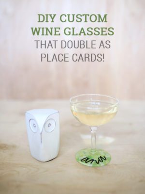 DIY Custom Wine Glasses – How To-sday thumbnail