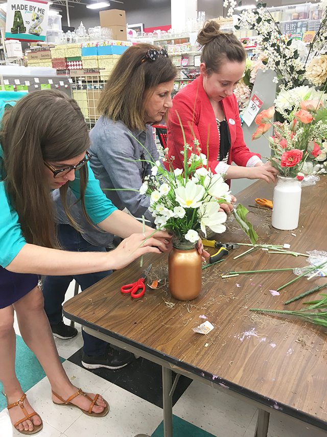 Girls Night Craft Classes at Michaels 5