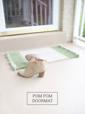 Pom Pom Rug Doormat – How To-sday thumbnail