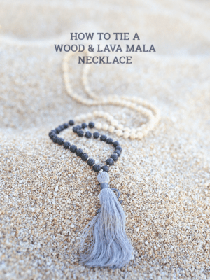 How to Tie a Mala Wooden Bead Necklace – How To-sday thumbnail