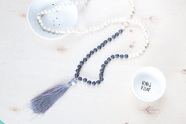 How-to-Tie-a-Mala-Wooden-Bead-Necklace---Wrap-the-Tassel-in-Embroidery-Floss