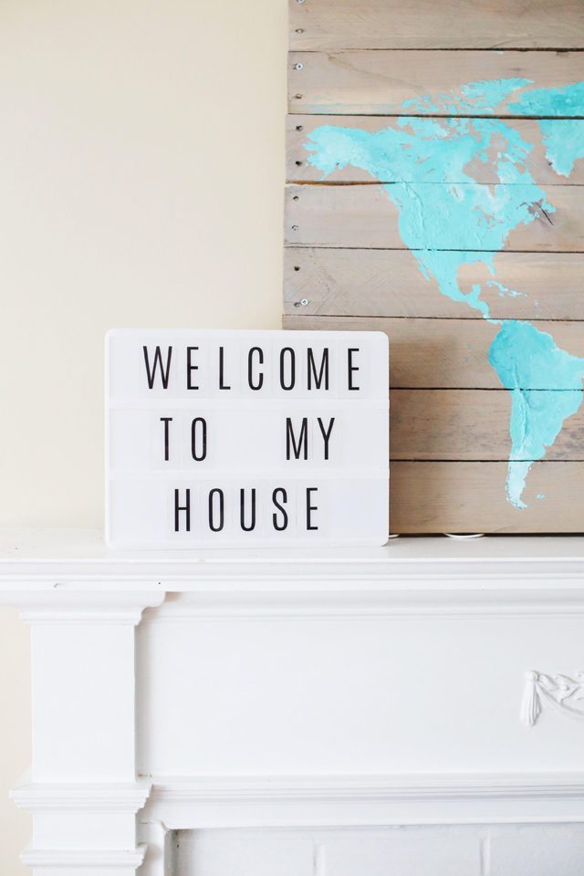 Welcome to My House Sign