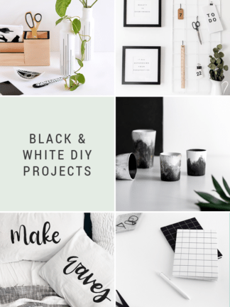 Black & White DIY Projects + Favorite Finds No. 88 thumbnail