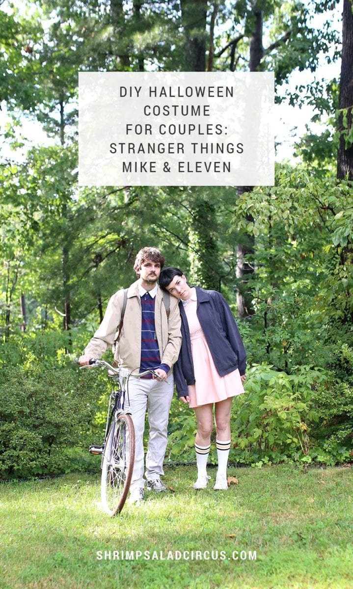 DIY Stranger Things Halloween Costume for Couples - Mike and Eleven picture