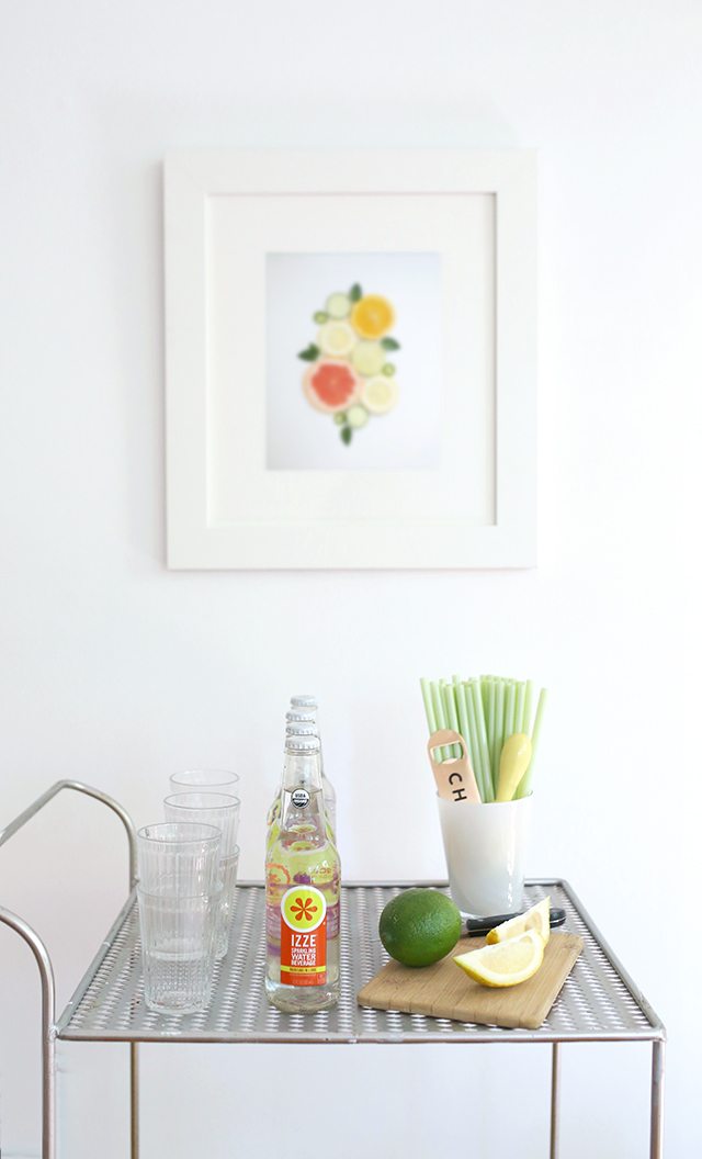 Free Printable Citrus Wall Art for the Kitchen or Dining Room