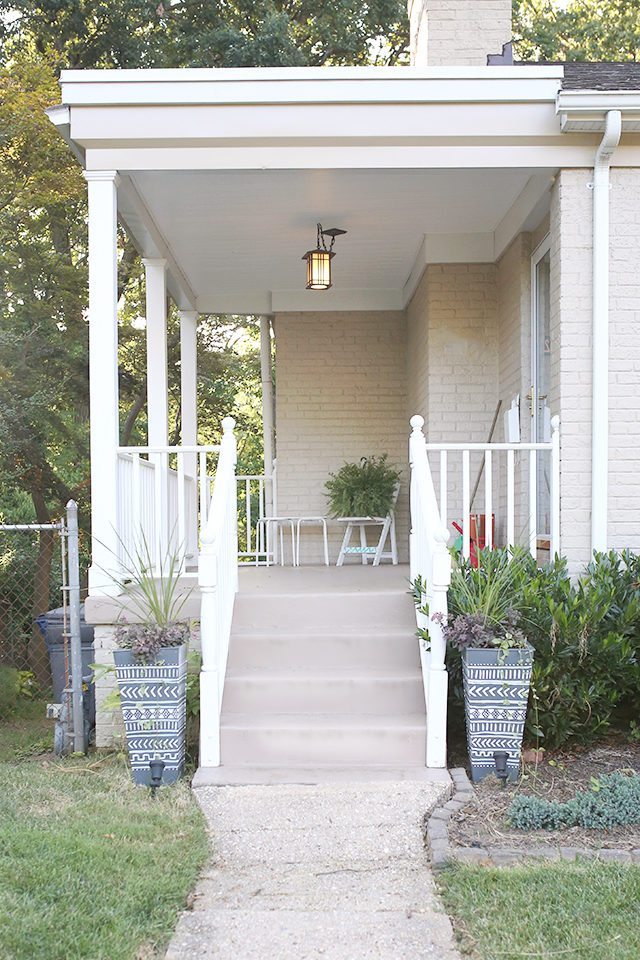 Giant DIY Mudcloth Planter Set