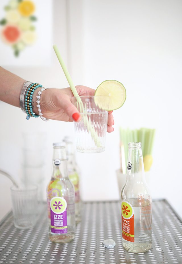 IZZE Sparkling Water With Lime