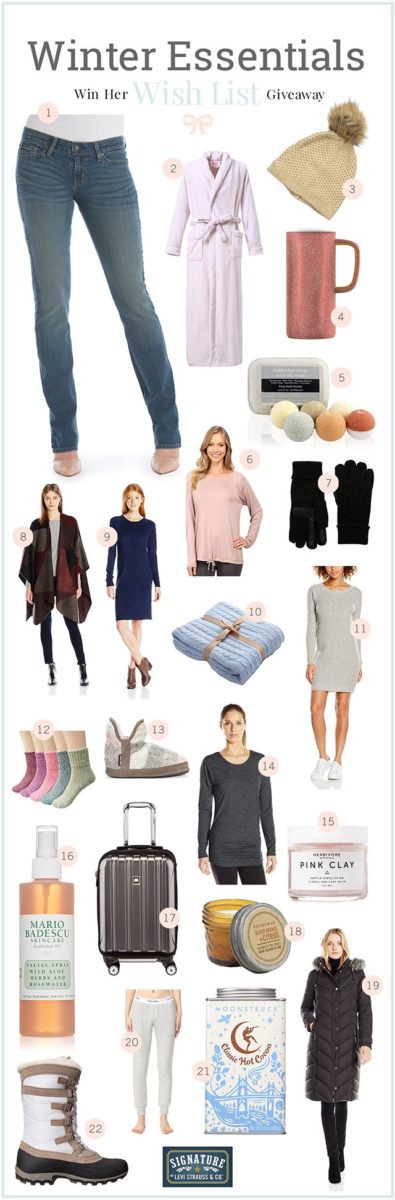 Win My Winter Essentials Wish List