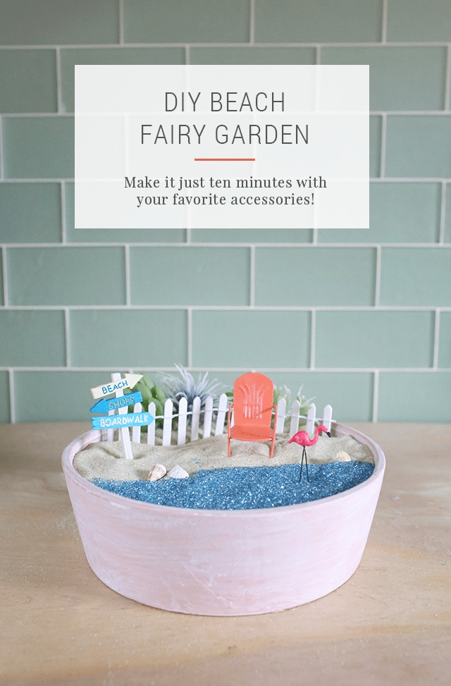 DIY Beach Fairy Garden Tutorial