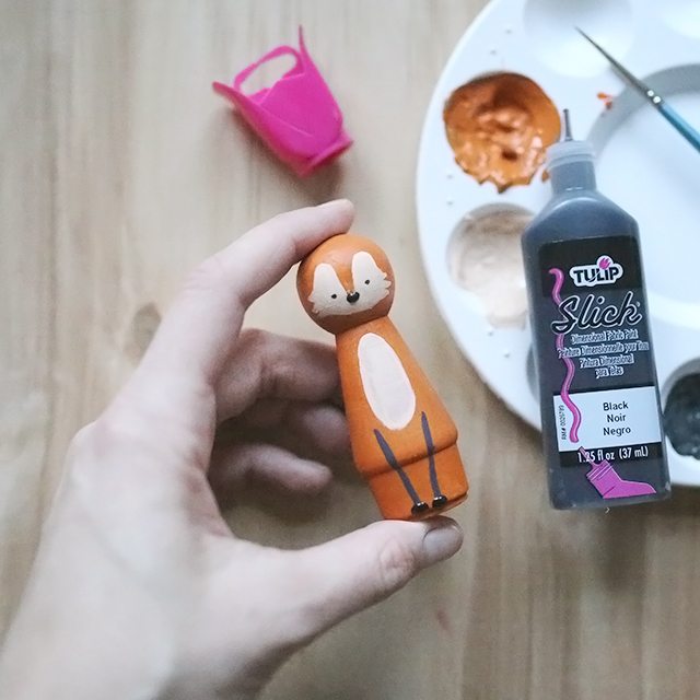 DIY Peg Doll Animals - Step 4