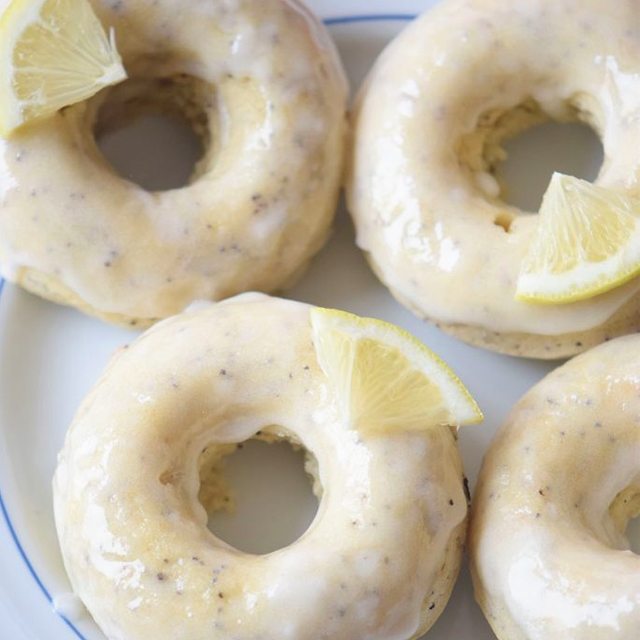 Lemon Poppyseed Donut Recipe by A Turtle's Life for Me