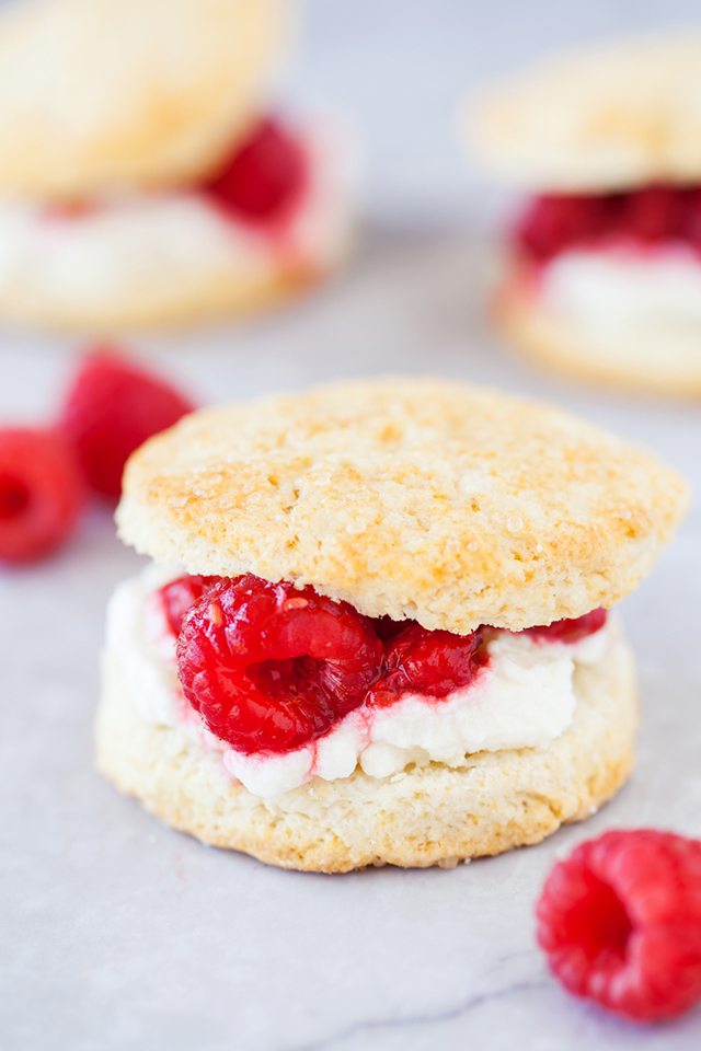 Homemade Raspberry Shortcake Recipe From Scratch