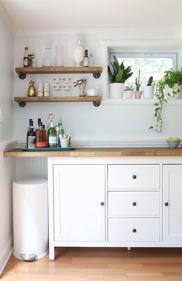 Ikea hoghem clearance bar cabinet