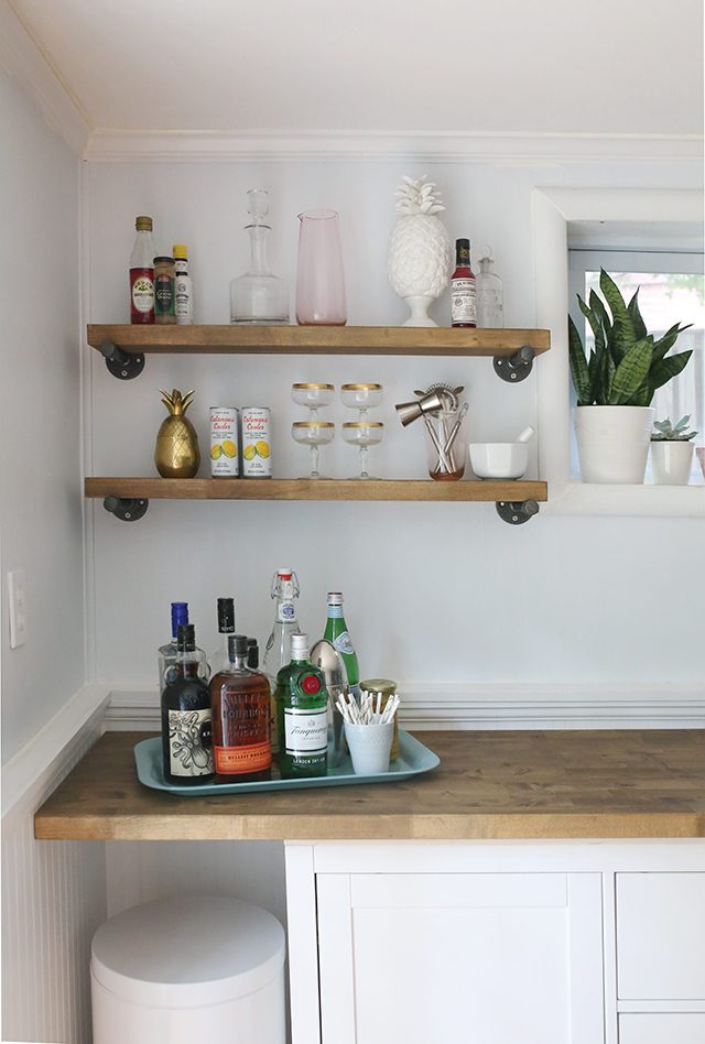 IKEA Hacks - DIY Bar Cabinet 4