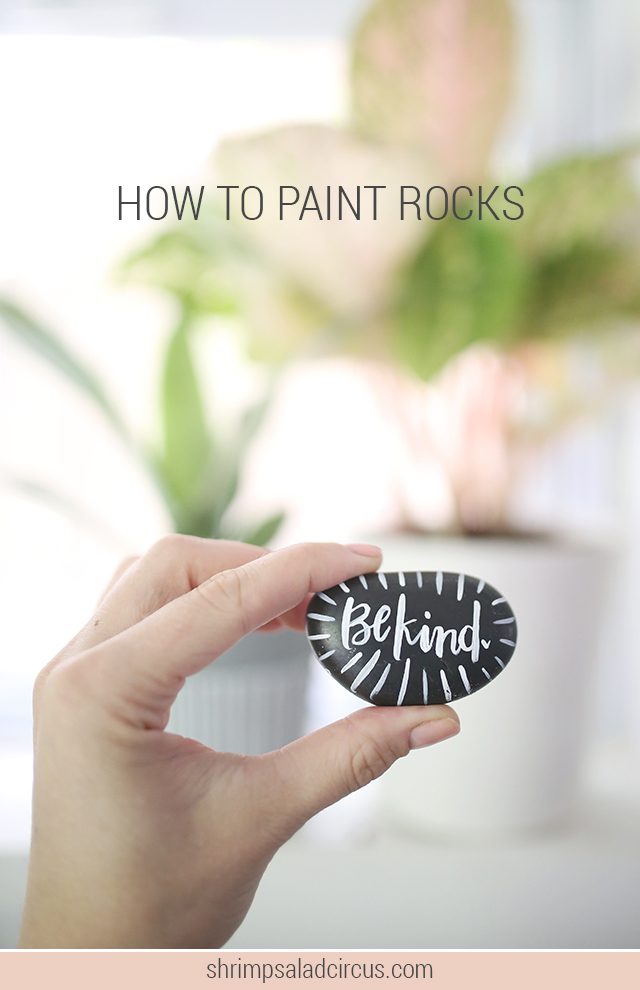 How to Paint Rocks