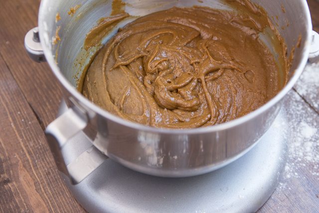 Pumpkin Whoopie Pie Recipe With Maple Spice Whipped Cream - Batter