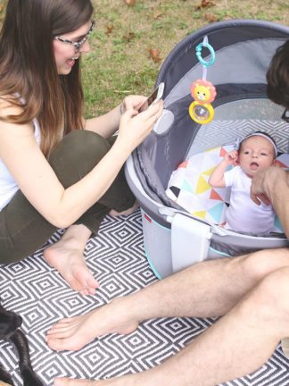 Tips for Enjoying Time Outside With a Newborn to Keep From Going Stir Crazy thumbnail