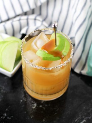 Salted Caramel Apple Cocktail Recipe thumbnail