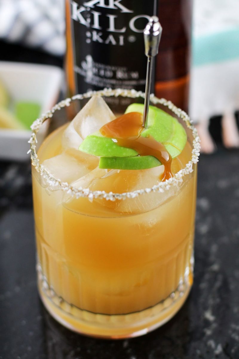 Salted Caramel Apple Cocktail Recipe