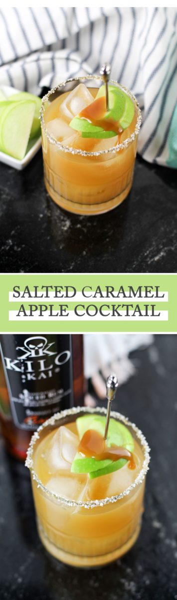 Salted Caramel Apple Cocktail Recipe