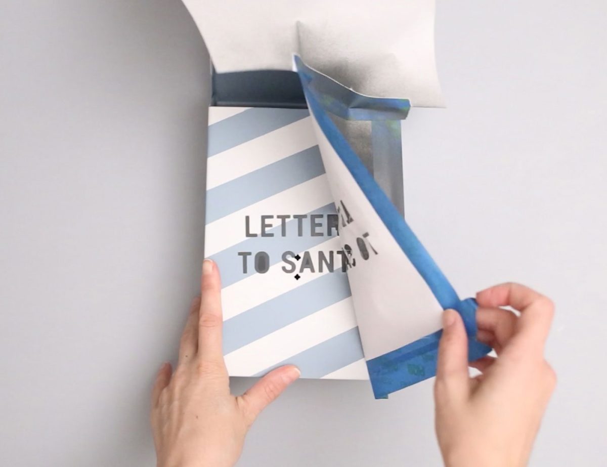 DIY Letters to Santa Mailbox