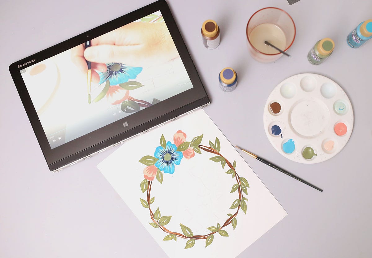 Online Acrylic Painting Lessons