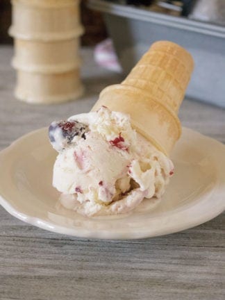 No-Churn Black Cherry Ice Cream Recipe thumbnail