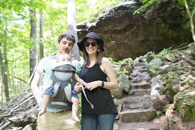 Hiking Mount Philo State Park Outside Burlington, Vermont