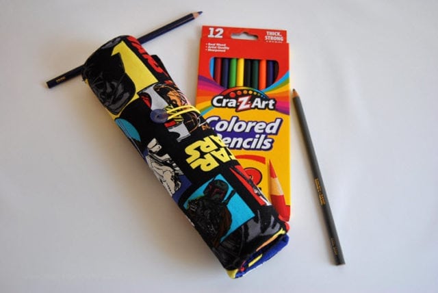 Roll-Up Pencil Case