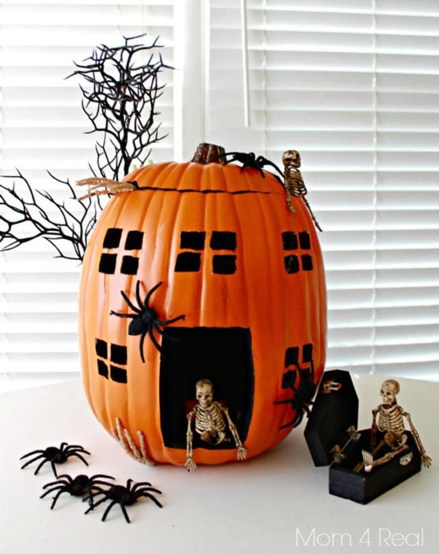 Pumpkin Decorating Ideas Using Foam Pumpkins