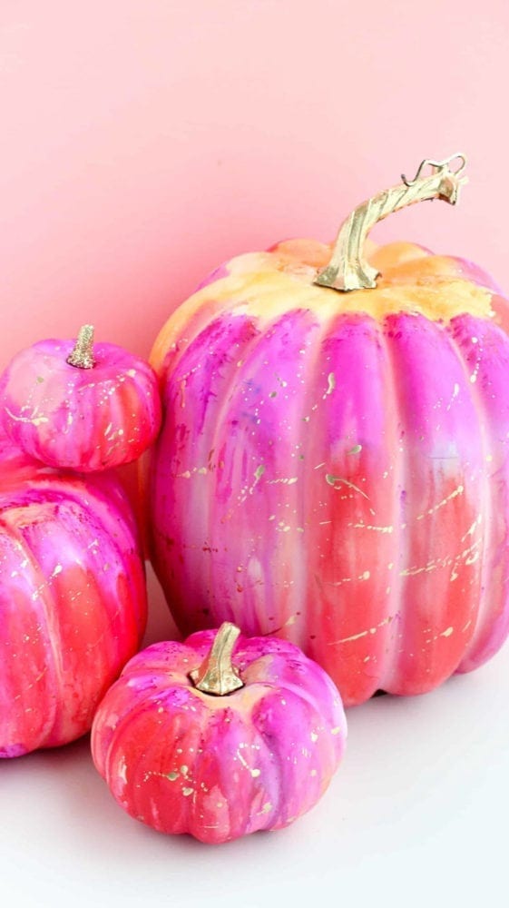 Make Your Own Alcohol Ink Pumpkins