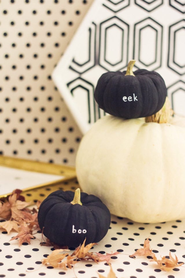 DIY Tiny Message Pumpkins