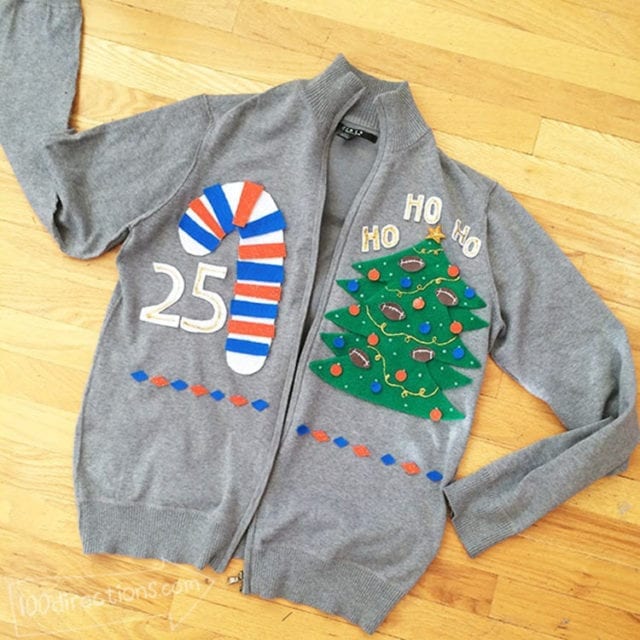 20 DIY Ugly Christmas Sweater Ideas - Shrimp Salad Circus