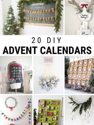 20 Unique DIY Advent Calendars thumbnail