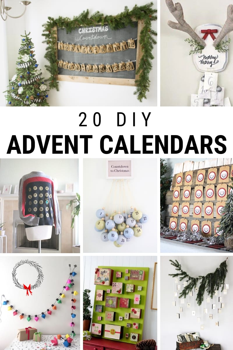 20 Unique DIY Advent Calendars