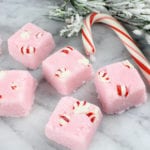 DIY Peppermint Candy Cane Sugar Scrub Cubes Recipe - 2