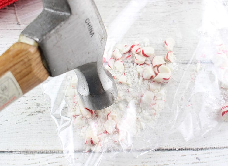 DIY Peppermint Candy Cane Sugar Scrub Cubes Recipe - Step 1