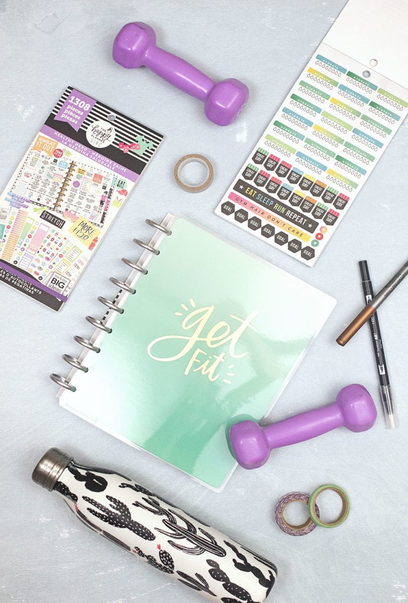 2019 Fitness Goals With The Happy Planner 2
