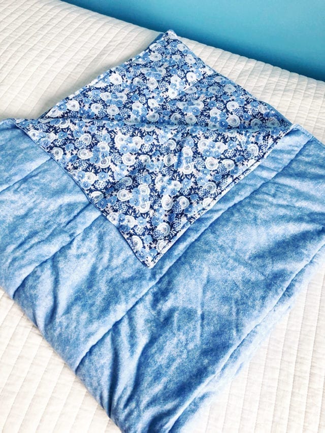 DIY How to Make a Weighted Blanket for Anxiety Shrimp Salad Circus