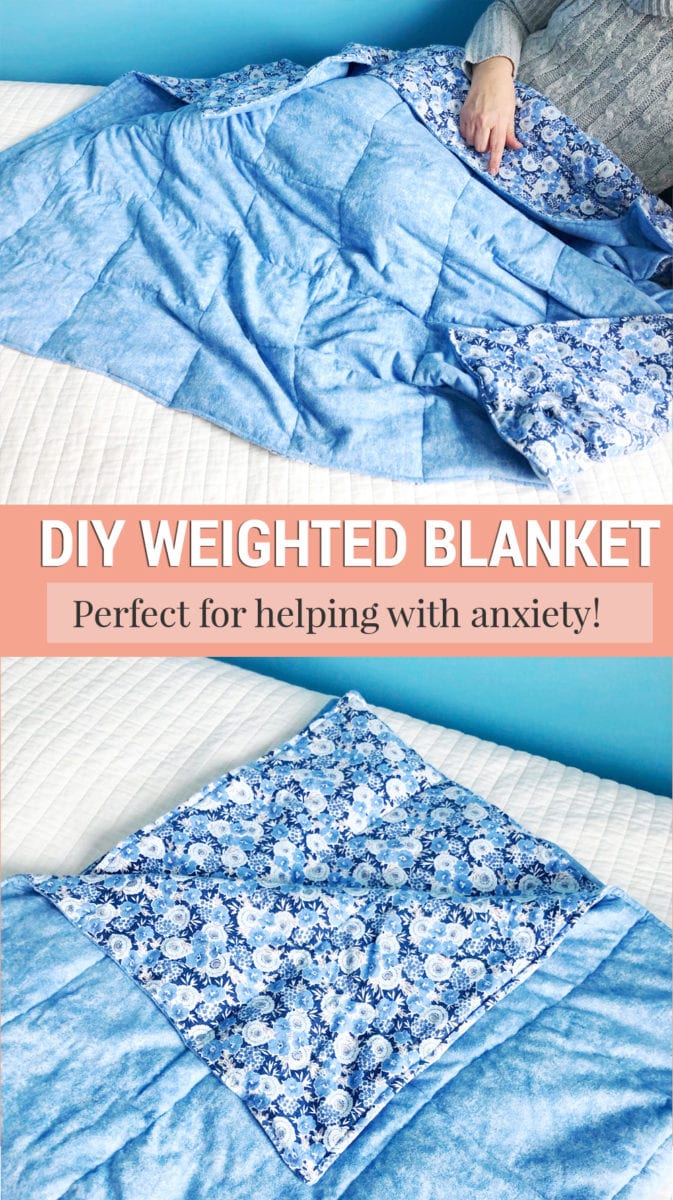 How to Make a DIY Weighted Blanket for Anxiety and More