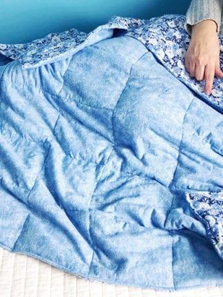 DIY: How to Make a Weighted Blanket for Anxiety thumbnail